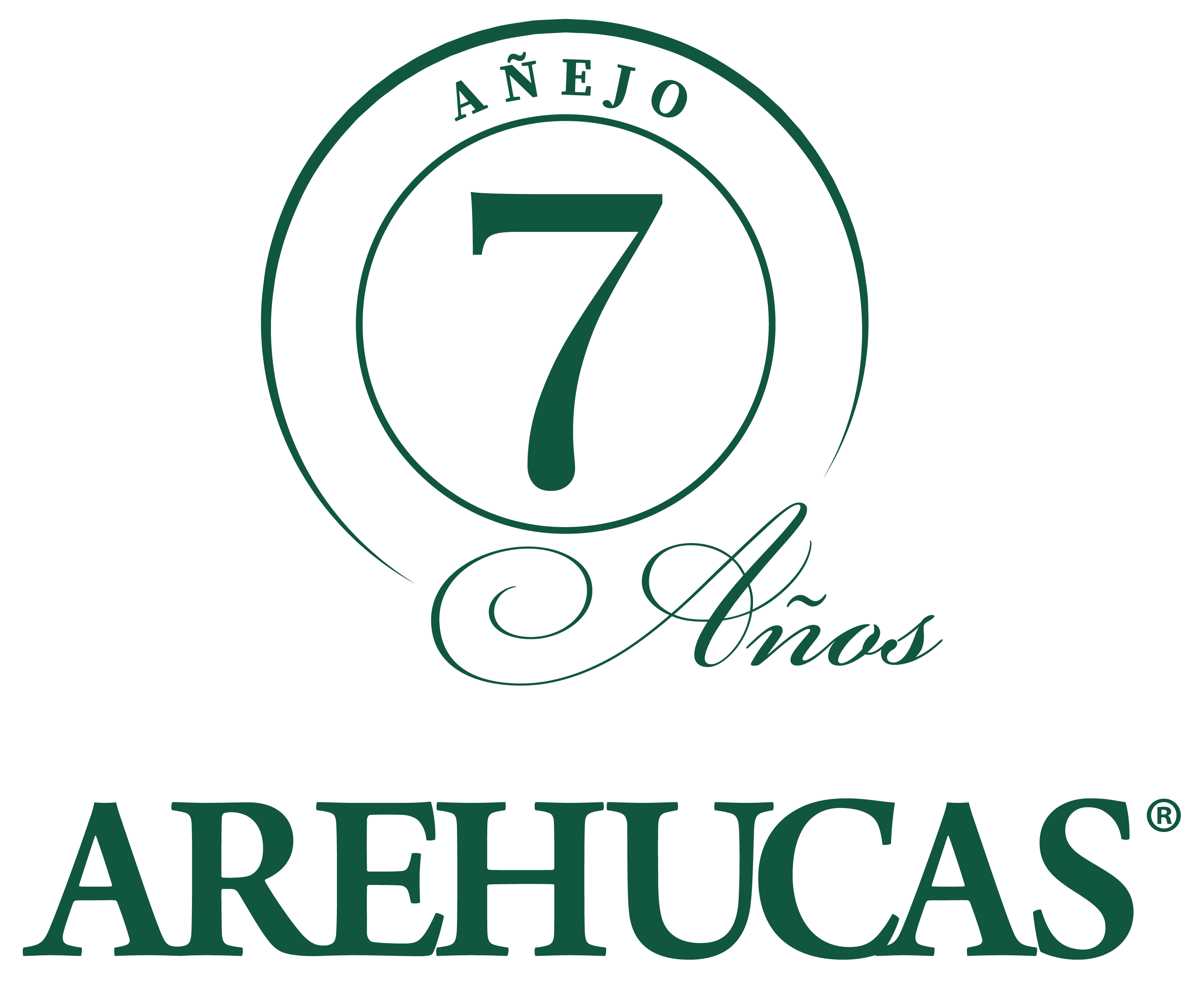 Arehucas 7 años - Logo